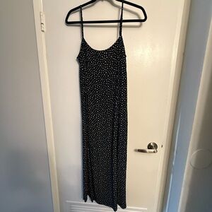 Dark floral dress